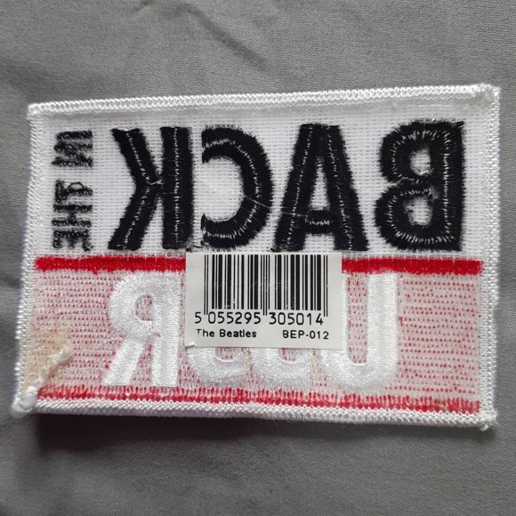 The Beatles Back in the USSR Iron on Patch John Lennon McCartney Harrison Ringo - Picture 3 of 4
